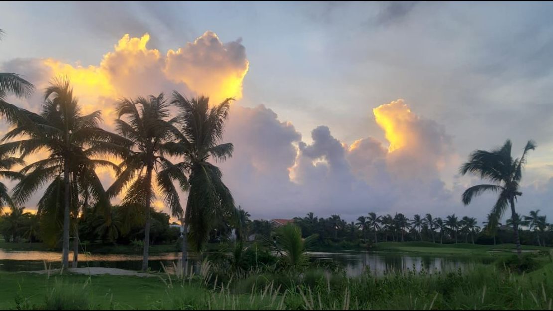 Sunset at Cocotal